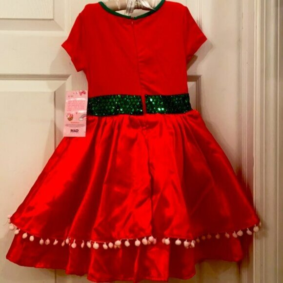 NWT JOJO SIWA Christmas dress bling sequin AMAZING - Picture 10 of 14